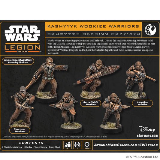 Star Wars Legion - Kashyyyk Wookie Warriors
