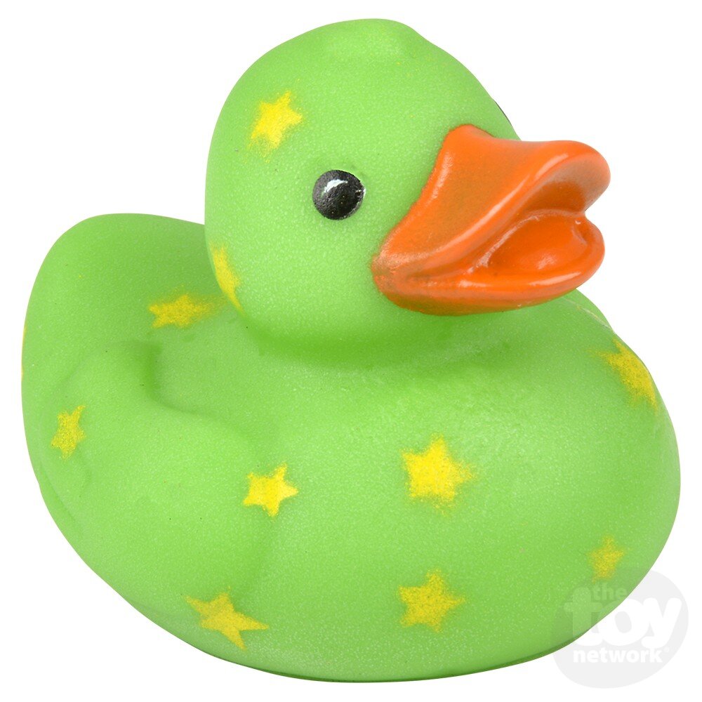 Multicolored Pattern Rubber Duckies