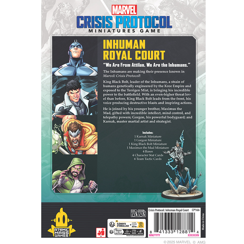 Marvel Crisis Protocol - Inhuman Royal Court Character Pack