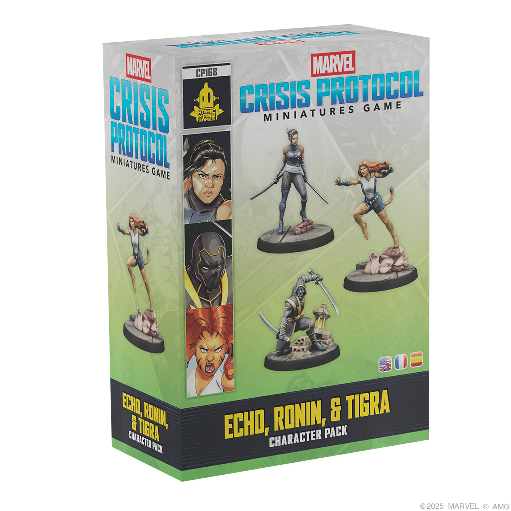 Marvel Crisis Protocol - Echo, Ronin, Tigra Character Pack
