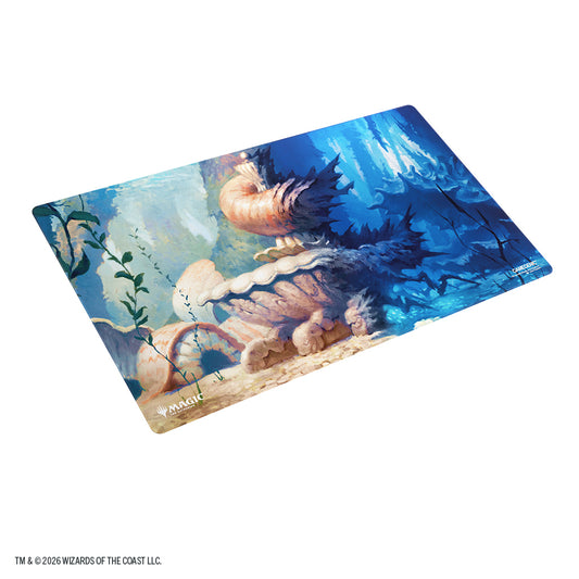 Magic: The Gathering | Lorwyn Prime Shiny Playmat - Hallowed Fountain