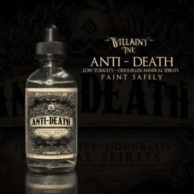Villainy Ink: Anti-Death Mineral Spirits