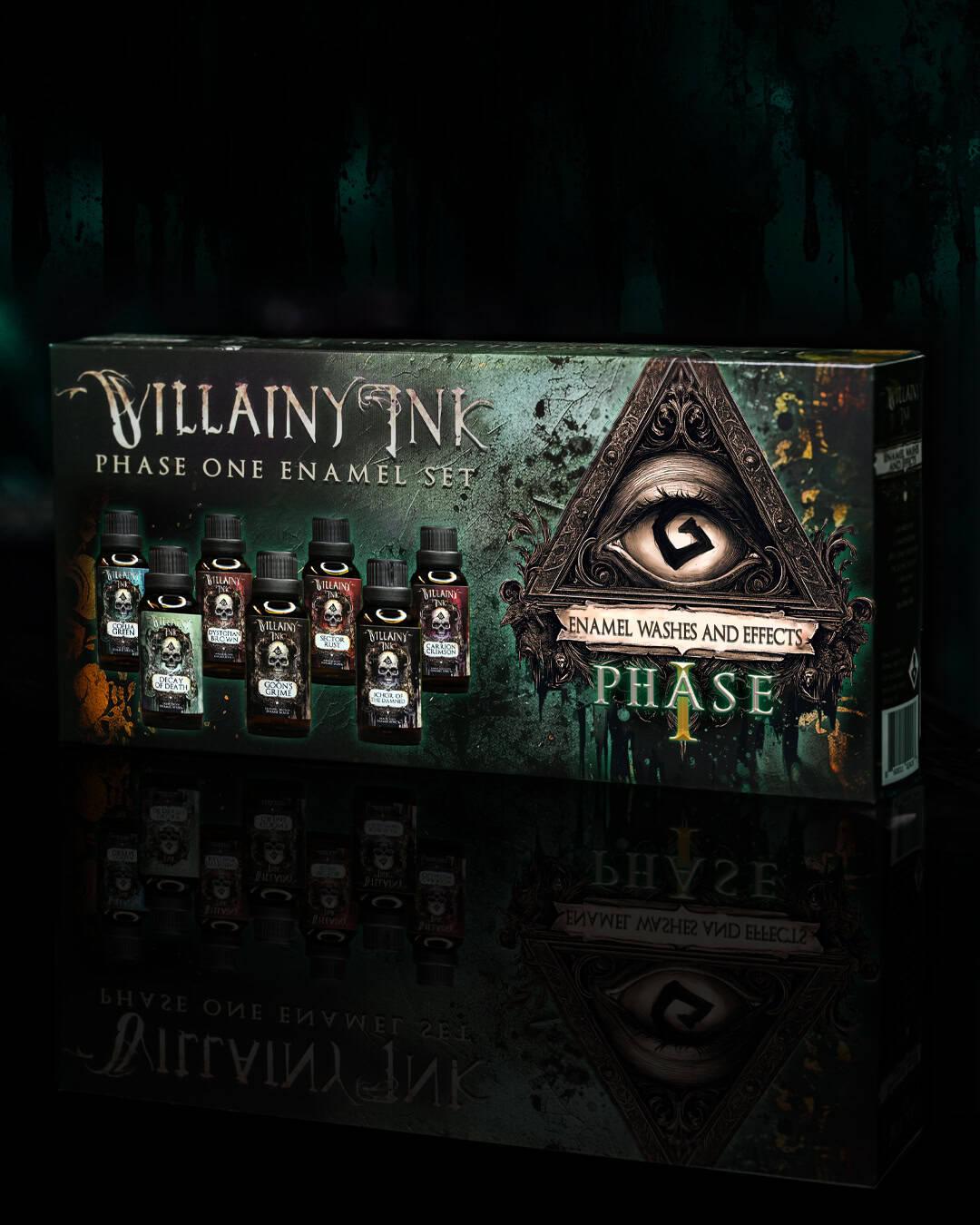Villainy Ink: Phase One Enamel Set