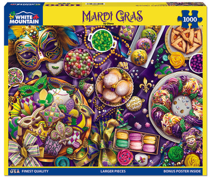 White Mountain Puzzles - Mardi Gras