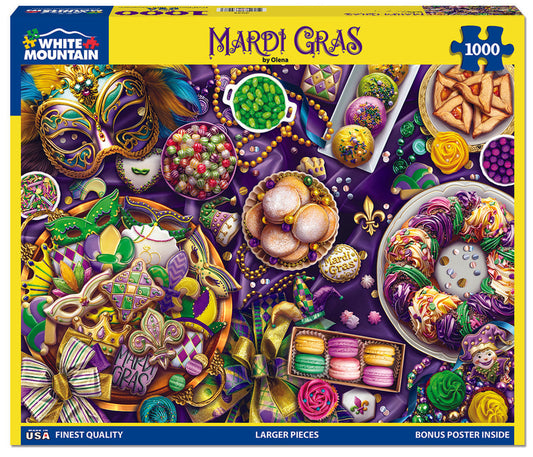 White Mountain Puzzles - Mardi Gras