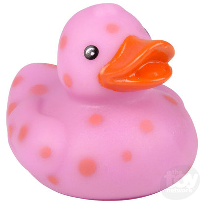 Multicolored Pattern Rubber Duckies