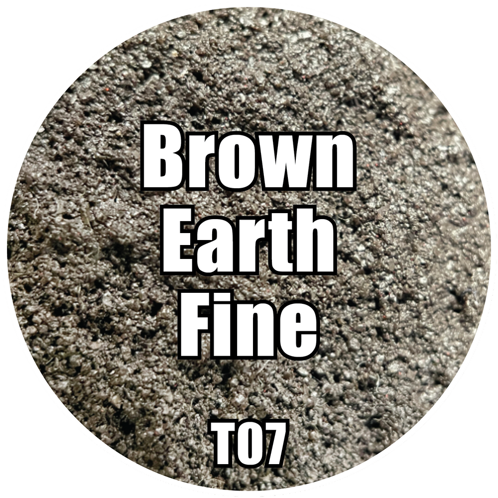 Monument Hobbies - Brown Earth Fine Basing Texture 120ml