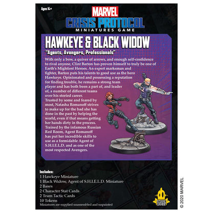Marvel Crisis Protocol - Hawkeye & Black Widow