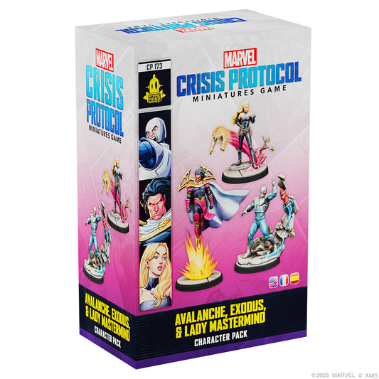 Marvel Crisis Protocol - Avalanche, Exodus, and Lady Madtermind Character Pack