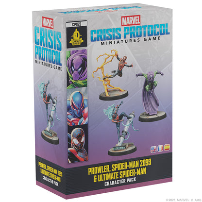 Marvel Crisis Protocol - Prowler, Spider-Man 2099, Ultimate Spider-Man Character Pack