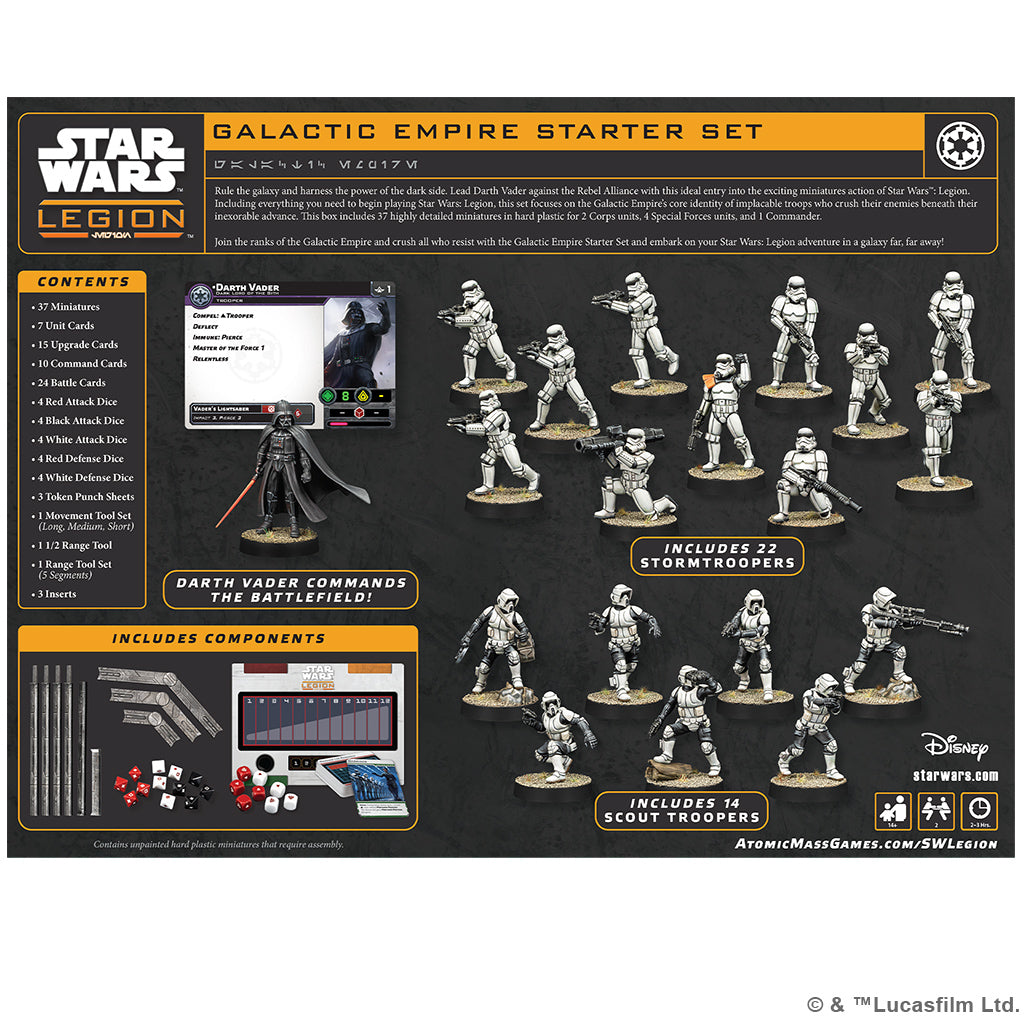 Star Wars Legion – Galactic Empire Starter Set