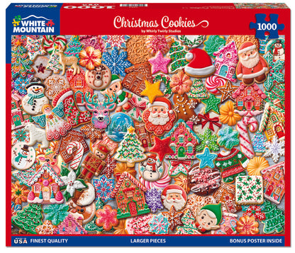 White Mountain Puzzles - Christmas Cookies