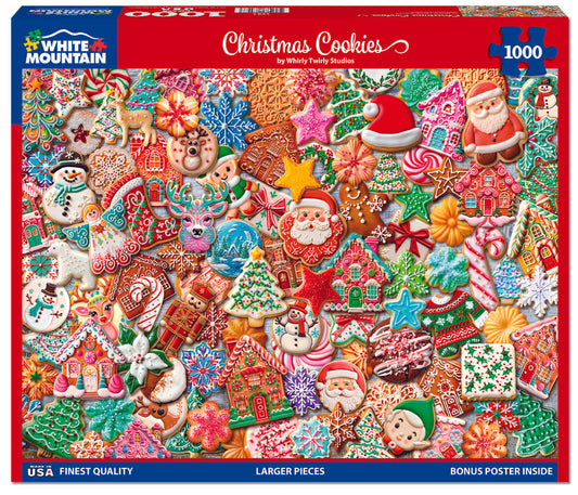 White Mountain Puzzles - Christmas Cookies