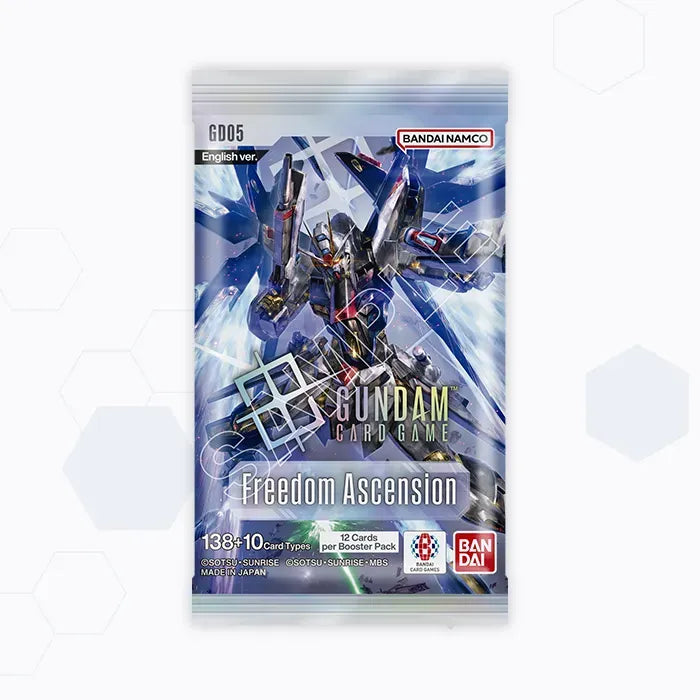 Gundam TCG: Freedom Ascension Booster Pack (GD05)