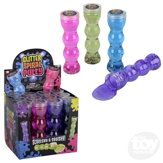 Spiral Glitter Putty