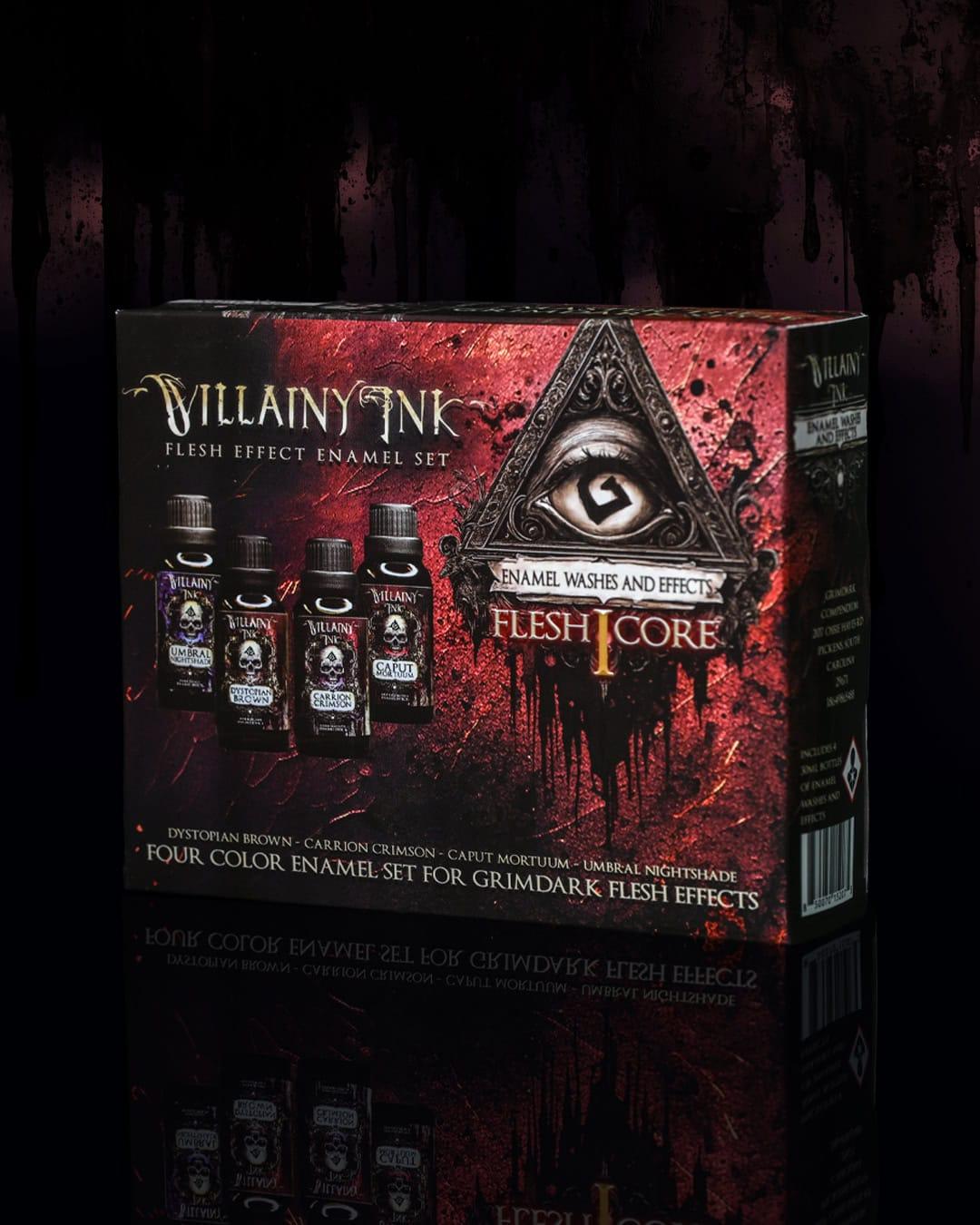 Villainy Ink: Flesh Core One Set