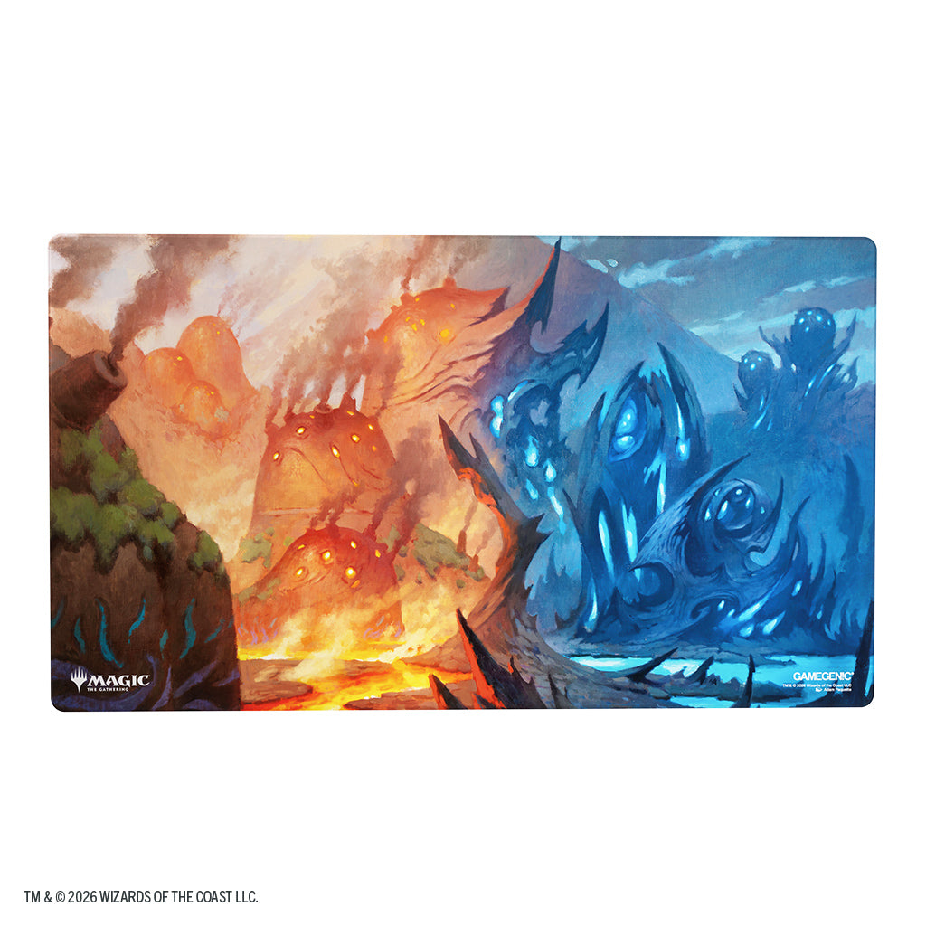 Magic: The Gathering | Lorwyn Prime Shiny Playmat - Steam Vents