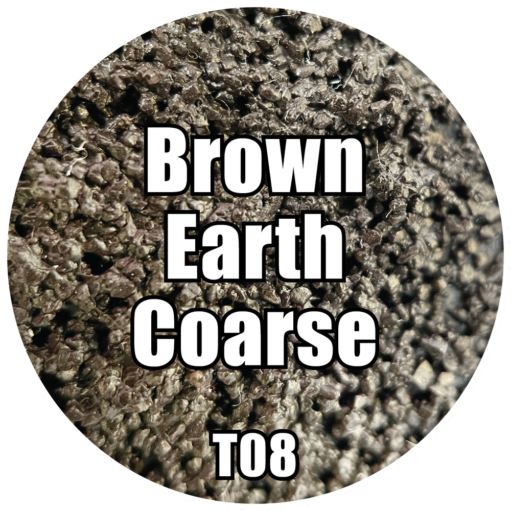 Monument Hobbies - Brown Earth Coarse Basing Texture 120ml