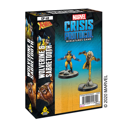 Marvel Crisis Protocol - Wolverine & Sabretooth
