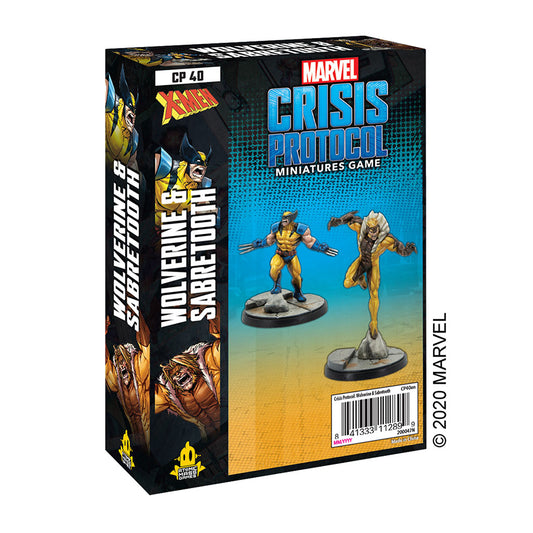 Marvel Crisis Protocol - Wolverine & Sabretooth