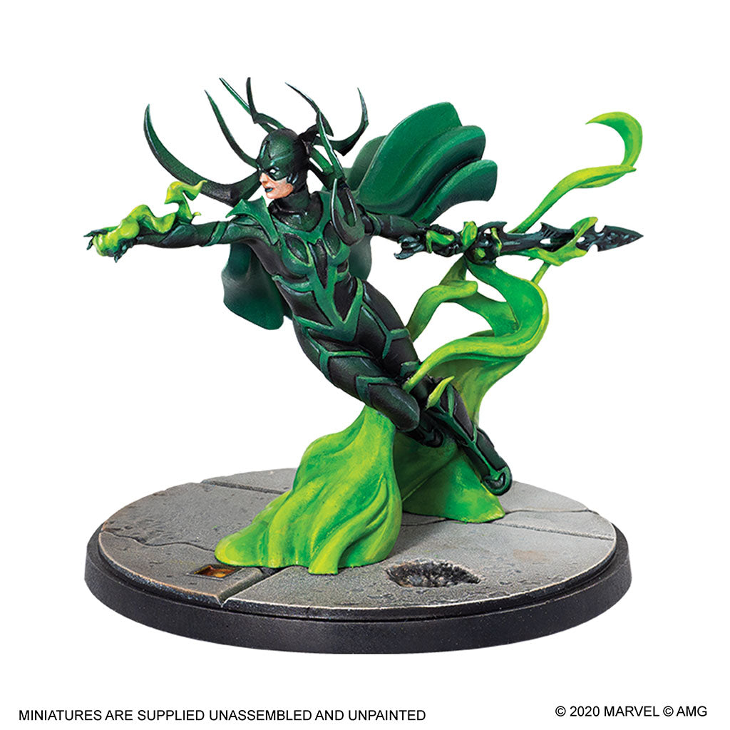 Marvel Crisis Protocol Miniatures Loki & Hela