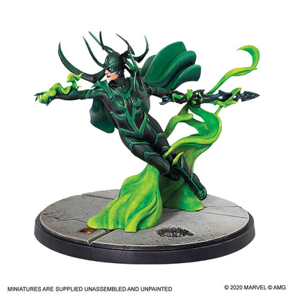 Marvel Crisis Protocol Miniatures Loki & Hela