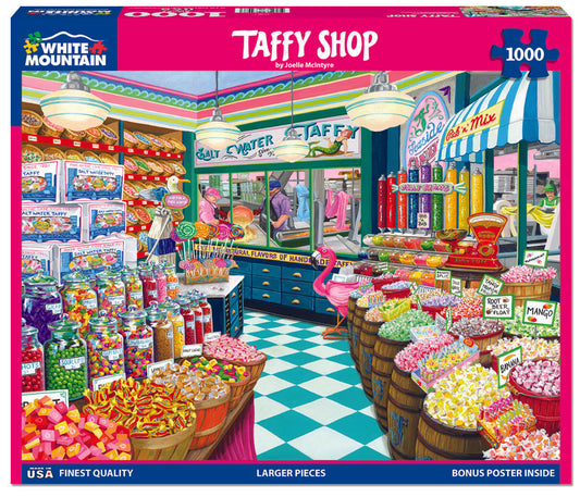 White Mountain Puzzles - Taffy Shop