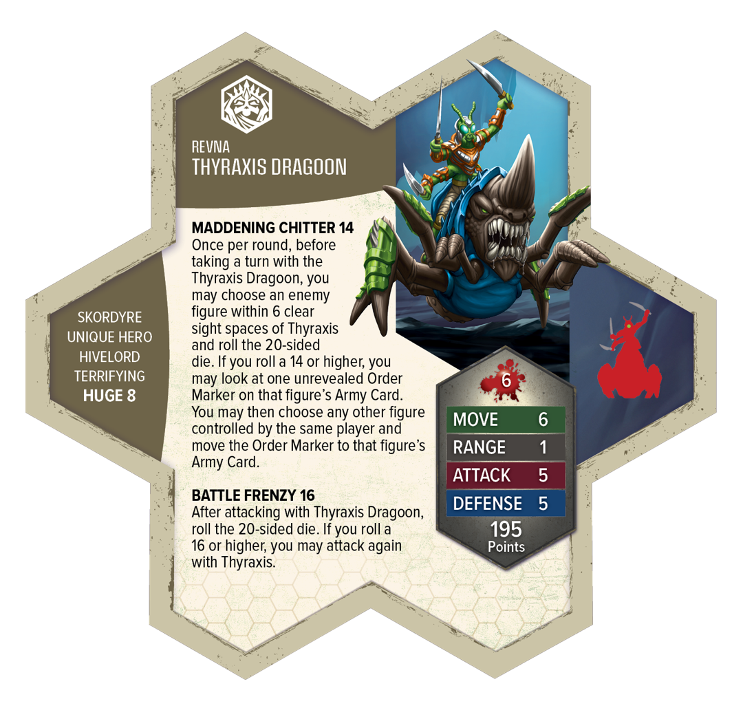 Heroscape: Thyraxis Dragoon