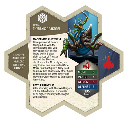 Heroscape: Thyraxis Dragoon
