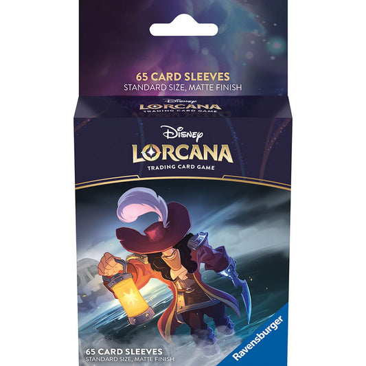 Lorcana Card Sleeves, Captain Hook