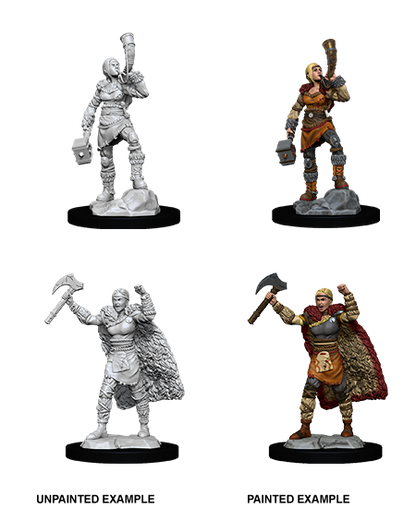D&D Nolzur's Marvelous Miniatures: W12 - Female Human Barbarian