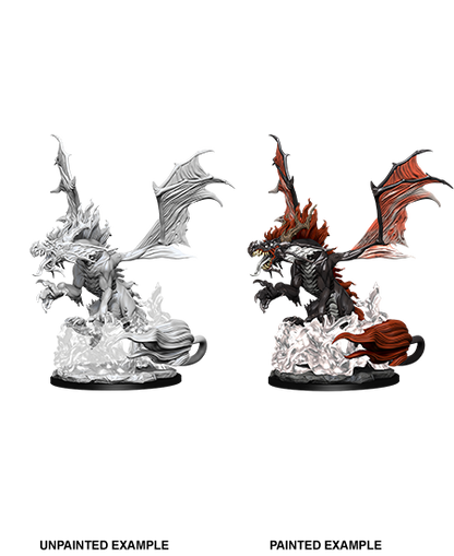 Deep Cuts Unpainted Miniatures: W12 - Nightmare Dragon