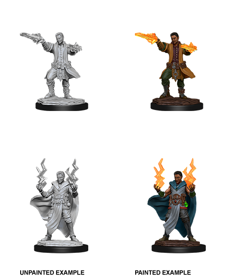 D&D Nolzur's Marvelous Miniatures: W12 - Male Human Sorcerer