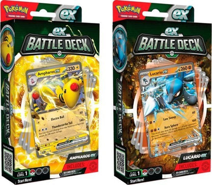 Pokémon - ex Battle Deck: Ampharos vs Lucario
