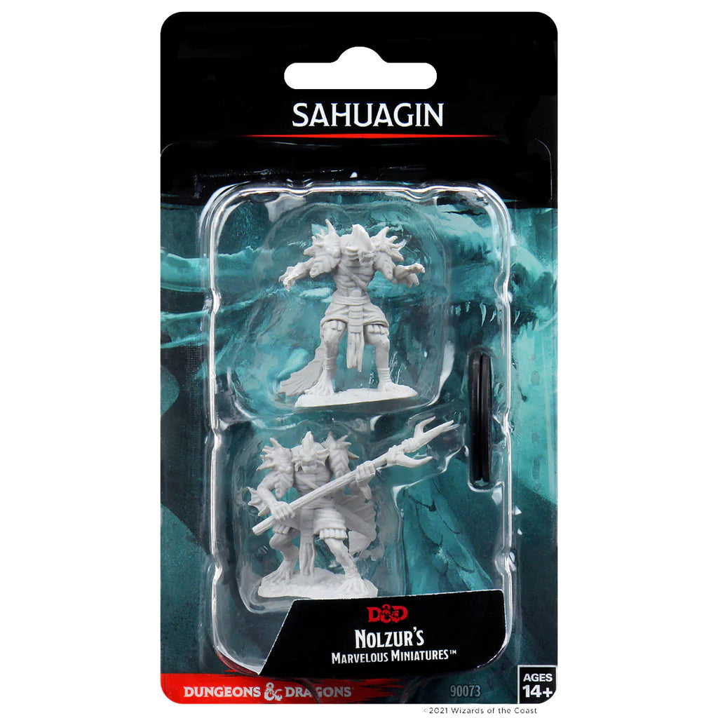 D&D Nolzur’s Marvelous Miniatures: W12 - Sahuagin