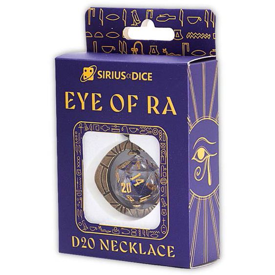 D20 Necklace: Eye of Ra