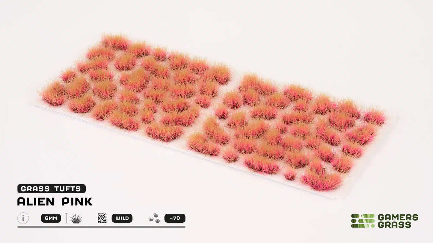 Alien Pink 6mm Wild Grass Tufts