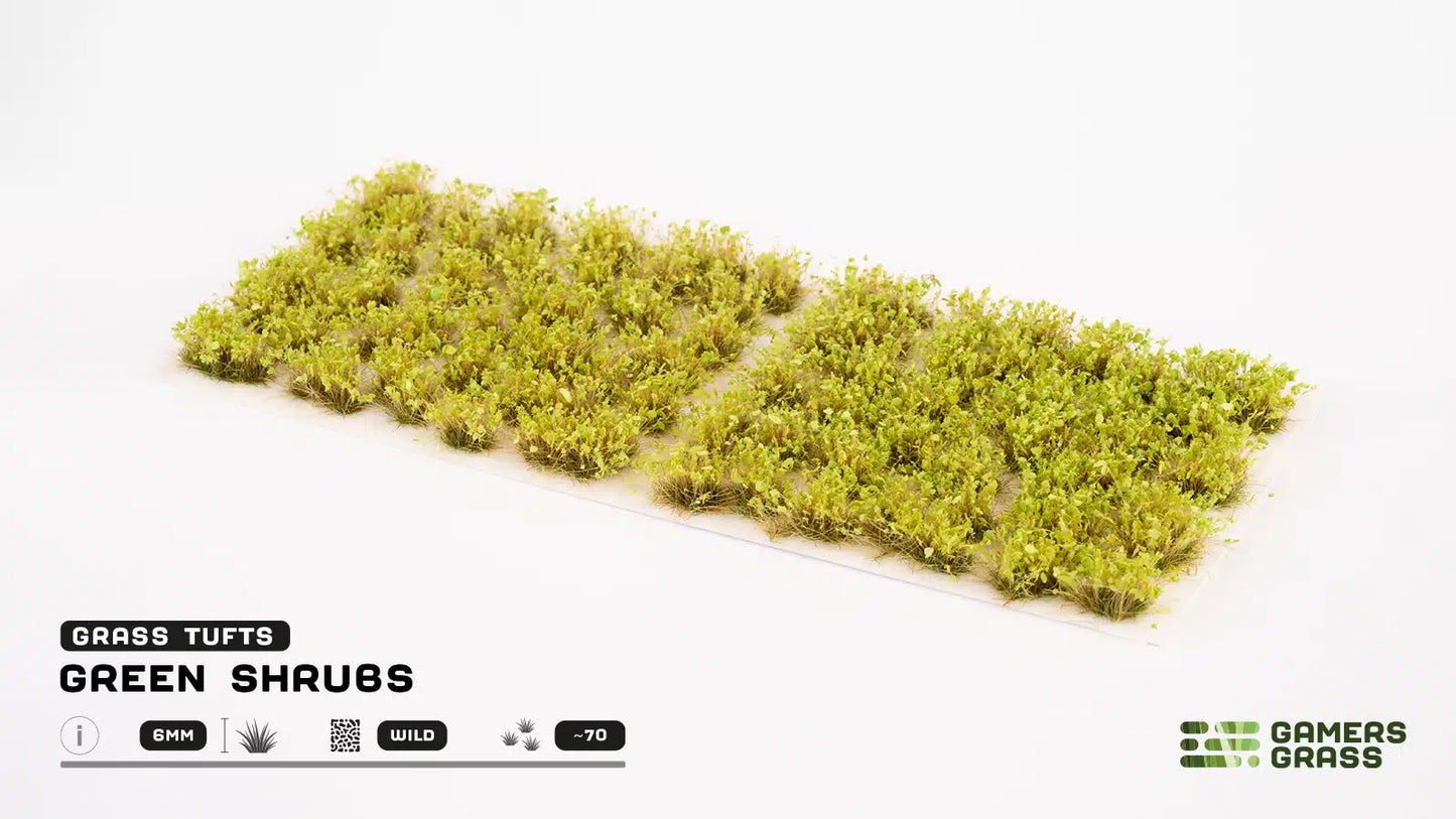 Green 6mm Wild Shrubs