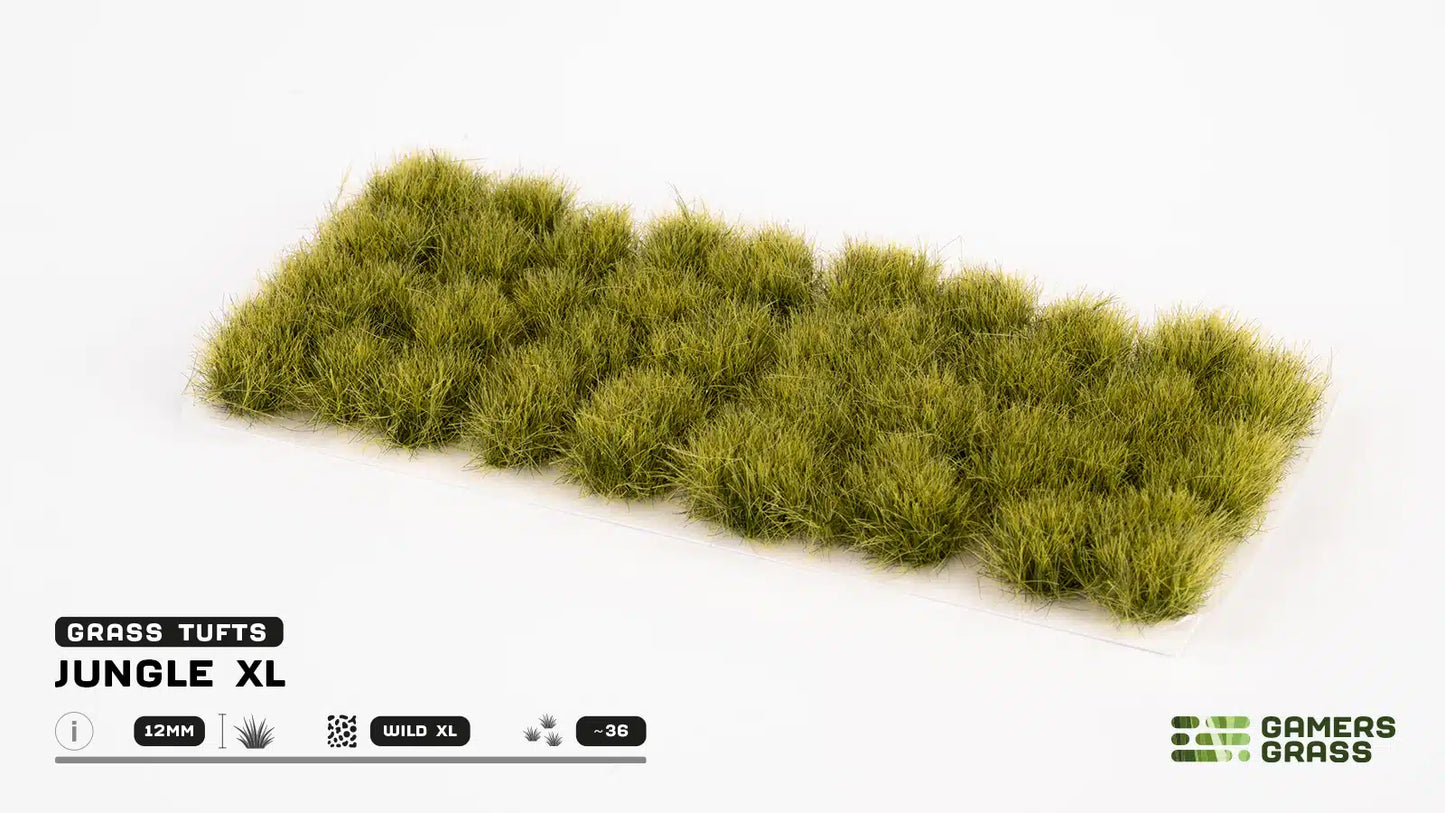 Jungle XL 12mm Wild Grass Tufts