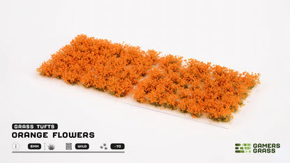 Orange Flowers Wild Tufts