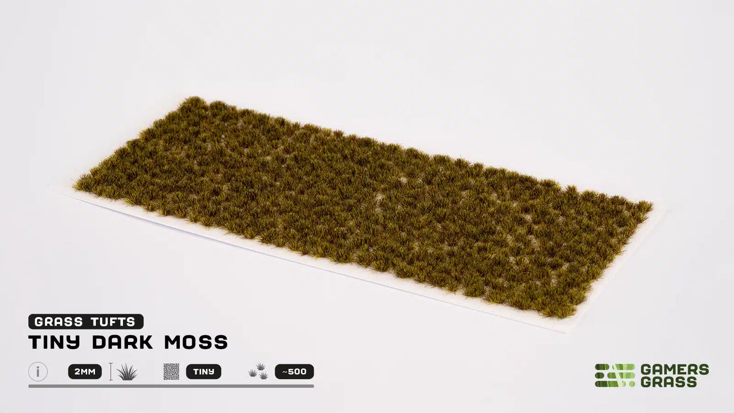 Tiny Dark Moss 2mm Grass Tufts