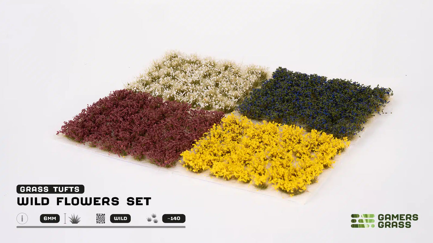 Wild Flowers Tufts Set