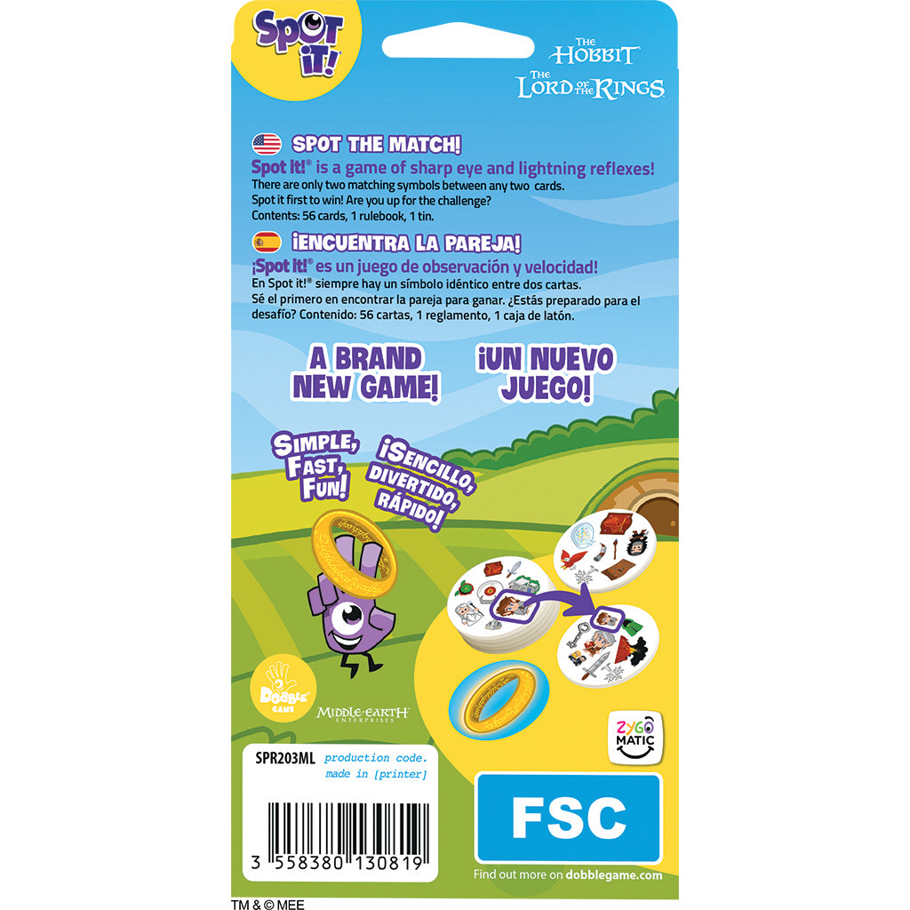 Spot It: Lord of the Rings