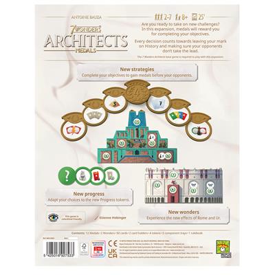 7 Wonders Architects: Medals