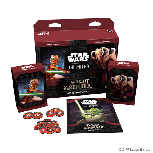 Star Wars Unlimited - Twilight of the Republic: Two Player Starter Box