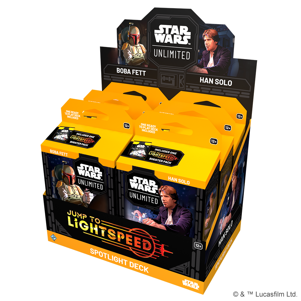 Star Wars Unlimited - Jump into Lightspeed Spotlight Decks