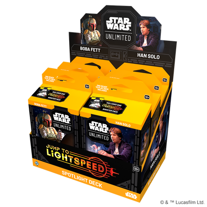 Star Wars Unlimited - Jump to Lightspeed Spotlight Decks
