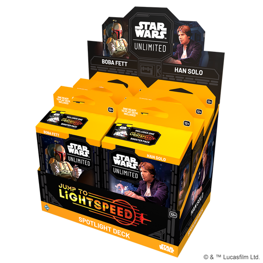 Star Wars Unlimited - Jump into Lightspeed Spotlight Decks