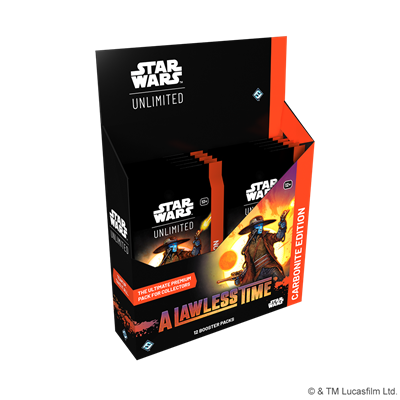 Star Wars Unlimited - A Lawless Time Booster Box Carbonite Edition