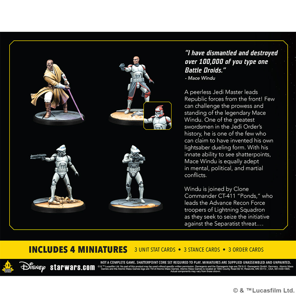 Star Wars Shatterpoint - This Party's Over Squad Pack